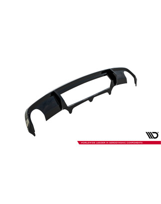 Sottoparaurti posteriore Audi A6 S-line Avant C7 (Cod. M-AU-A6-C7-SLINE-AV-RS1GO_O+RS1RG)
