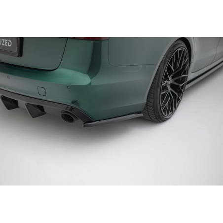 Splitters posteriori laterali V.3 Audi A6 S-line Avant C7  (Cod. M-AU-A6-C7-SLINE-AV-RSD3G)