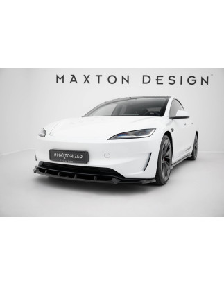 SPLITTER ANTERIORE V.2 Tesla Model 3 Performance Mk1 Facelift (Cod. M-TE-MODEL3-1F-PFC-FD2G)