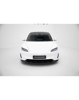 SPLITTER ANTERIORE V.2 Tesla Model 3 Performance Mk1 Facelift (Cod. M-TE-MODEL3-1F-PFC-FD2G)