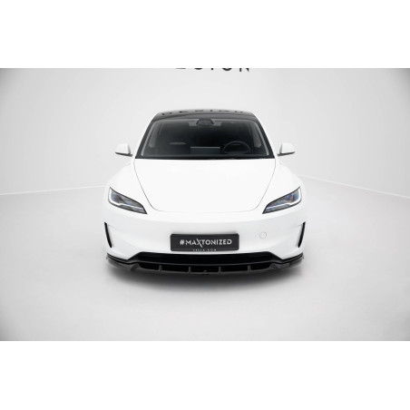 SPLITTER ANTERIORE V.2 Tesla Model 3 Performance Mk1 Facelift (Cod. M-TE-MODEL3-1F-PFC-FD2G)