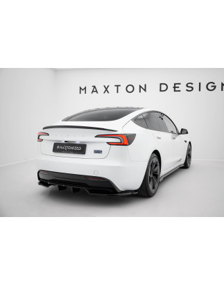 Splitter posteriore (con barre verticali) V.2 Tesla Model 3 Performance Mk1 Facelift (Cod. M-TE-MODE