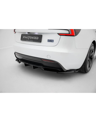 Splitter posteriore (con barre verticali) V.2 Tesla Model 3 Performance Mk1 Facelift (Cod. M-TE-MODE