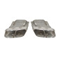 Terminali Di Uscita Di Scarico Mercedes W176/W117 look A45 (Cod. E-SIL0089)