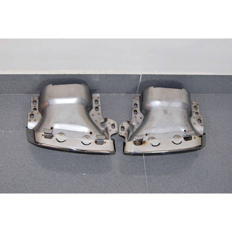 Terminali Di Uscita Di Scarico Mercedes W176/W117 look A45 (Cod. E-SIL0089)