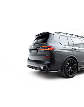  Diffusore posteriore in fibra di carbonio BMW X7 M-Pack G07 Facelift (version without towbar) (Cod.