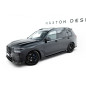 Minigonne in carbonio  BMW X7 M-Pack G07 Facelift (Cod. M-CF-BM-X7-07F-MPACK-SD1-245-P)