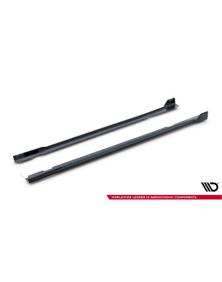 Minigonne in carbonio  BMW X7 M-Pack G07 Facelift (Cod. M-CF-BM-X7-07F-MPACK-SD1-245-P)