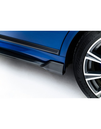 Minigonne in carbonio  BMW X7 M-Pack G07 Facelift (Cod. M-CF-BM-X7-07F-MPACK-SD1-245-P)