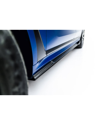 Minigonne in carbonio  BMW X7 M-Pack G07 Facelift (Cod. M-CF-BM-X7-07F-MPACK-SD1-245-P)