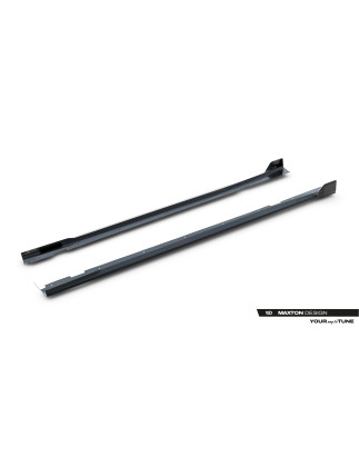Minigonne in carbonio  BMW X7 M-Pack G07 Facelift (Cod. M-CF-BM-X7-07F-MPACK-SD1-245-P)