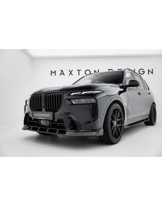 Splitters Set in carbonio V.1 BMW X7 M-Pack G07 Facelift (Cod. M-CF-BM-X7-07F-MPACK-SET)