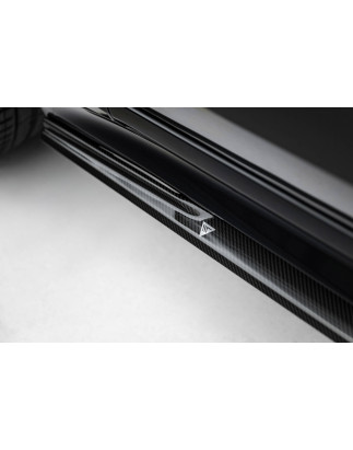 Splitters Set in carbonio V.1 BMW X7 M-Pack G07 Facelift (Cod. M-CF-BM-X7-07F-MPACK-SET)
