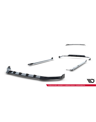 Splitters Set in carbonio V.1 BMW X7 M-Pack G07 Facelift (Cod. M-CF-BM-X7-07F-MPACK-SET)
