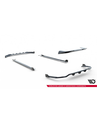 Splitters Set in carbonio V.1 BMW X7 M-Pack G07 Facelift (Cod. M-CF-BM-X7-07F-MPACK-SET)