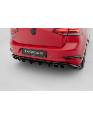 Sottoparaurti posteriore Volkswagen Golf R  R Mk7 Facelift (Cod. M-VW-GO-7F-R-RS1G)