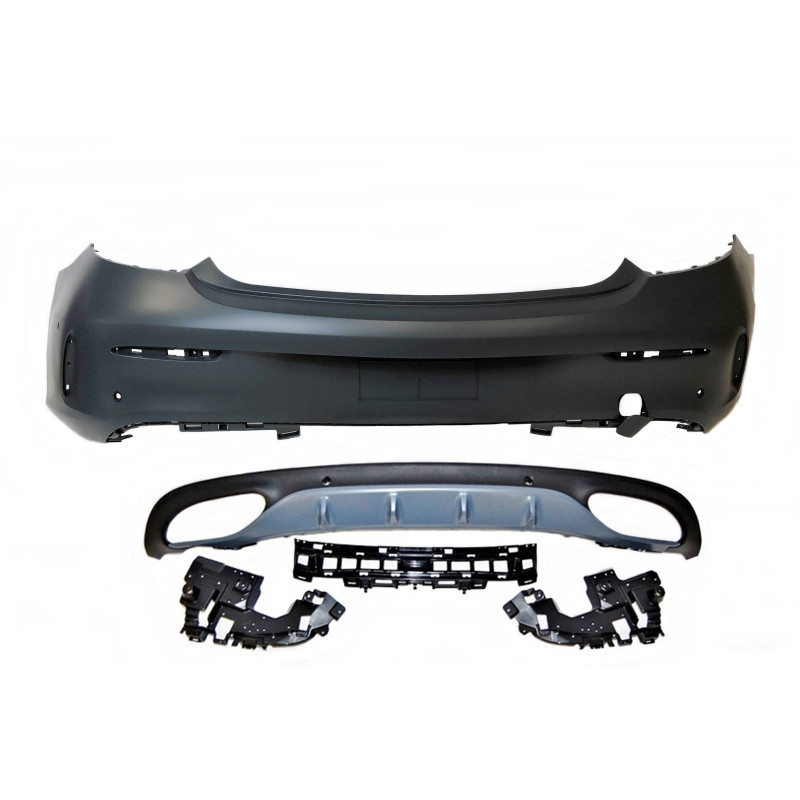 Paraurti Posteriori Mercedes W205 2P 14-18 Look AMG (Cod. E-TCM01540238)