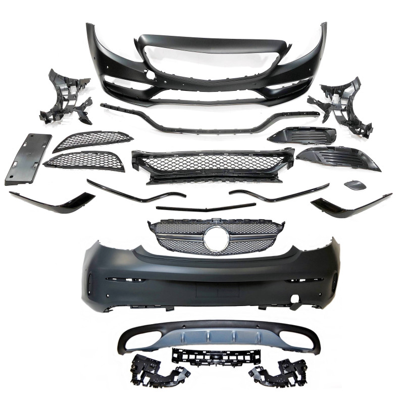 Kit Estetico Mercedes W205 2014-2018 Coupe Look AMG (Cod. E-TCM02000164101540238)
