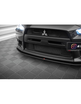 SPLITTER ANTERIORE street pro Mitsubishi Lancer EVO X (Cod. M-MILA10EVOCNC-FD4B)