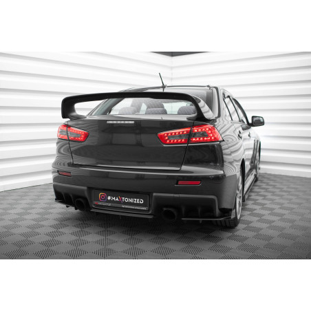DIFFUSORE POSTERIORE street pro Mitsubishi Lancer EVO X (Cod. M-MILA10EVOCNC-RS2B)