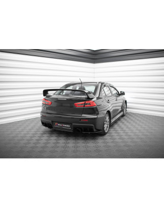 Splitters posteriori laterali Street Pro  Mitsubishi Lancer EVO X (Cod. M-MILA10EVOCNC-RSD1BRB)
