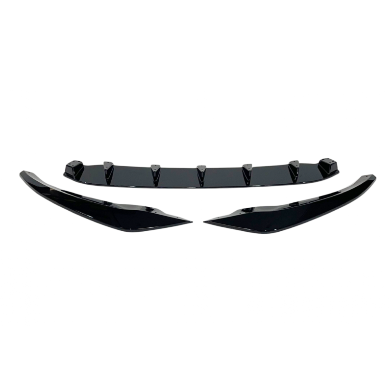 Spoiler Anteriore Audi Q8 2024+ Look RSQ8 Nero lucido (Cod. E-TCA0343)