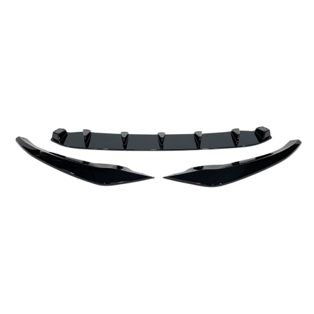 Spoiler Anteriore Audi Q8 2024+ Look RSQ8 Nero lucido (Cod. E-TCA0343)