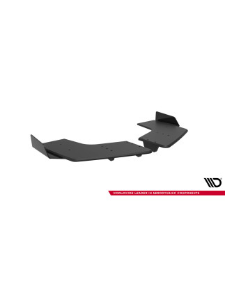 Splitters posteriori laterali Street Pro + Flaps Mitsubishi Lancer EVO X (Cod. M-MILA10EVOCNC-RSD1B+