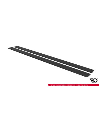 Diffusori minigonne street pro Mitsubishi Lancer EVO X (Cod. M-MILA10EVOCNC-SD2B)