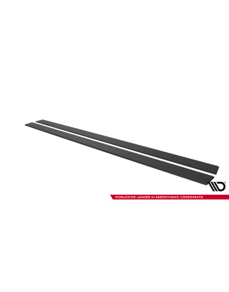 Diffusori minigonne street pro Mitsubishi Lancer EVO X (Cod. M-MILA10EVOCNC-SD2BRB)