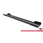Diffusori minigonne street pro + Flaps Mitsubishi Lancer EVO X (Cod. M-MILA10EVOCNC-SD2BRB+SF1G)