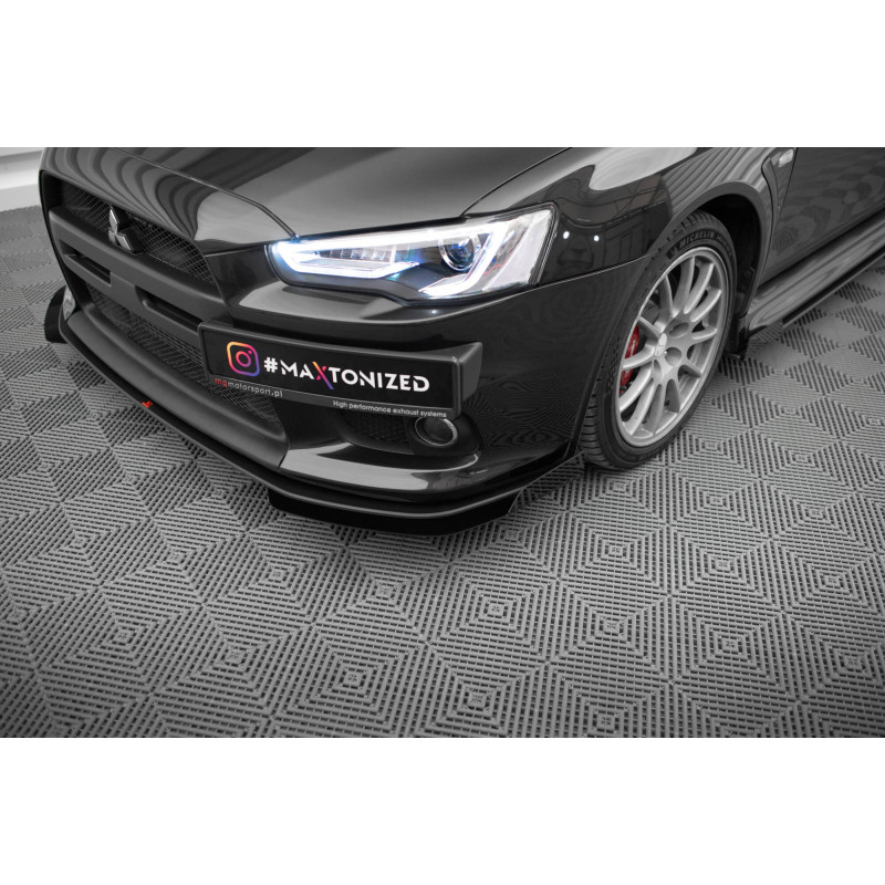 Flaps anteriori Mitsubishi Lancer EVO X (Cod. M-MILA10EVOCNC-FSF1G)