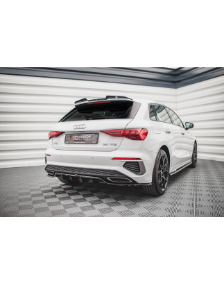 Splitters Set  Audi A3 S-Line Sportback 8Y (Cod. M-AU-A3-8Y-SLINE-SET)