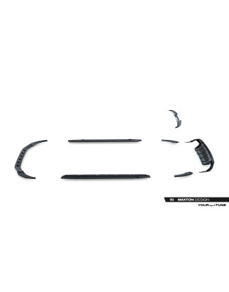Splitters Set  Audi A3 S-Line Sportback 8Y (Cod. M-AU-A3-8Y-SLINE-SET)