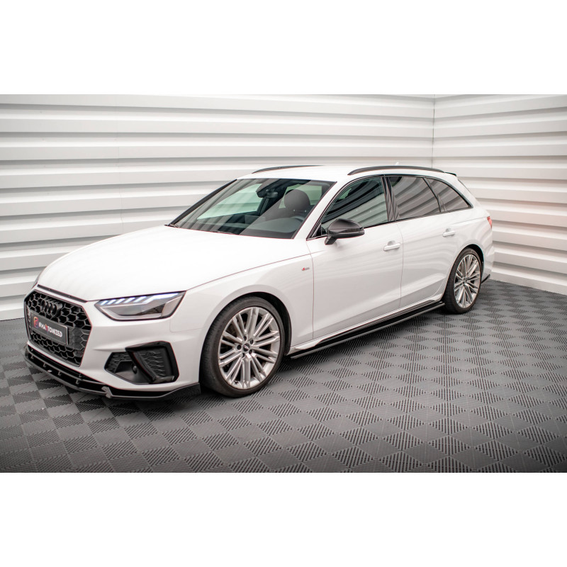 Splitters Set Audi A4 S-Line B9 Facelift (Cod. M-AU-A4-B9F-SLINE-AV-SET)
