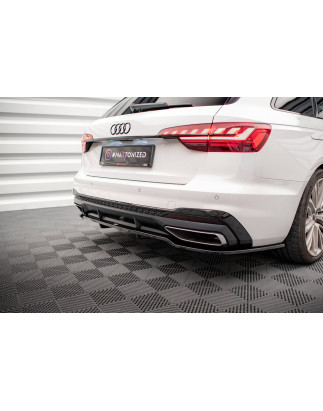 Splitters Set Audi A4 S-Line B9 Facelift (Cod. M-AU-A4-B9F-SLINE-AV-SET)