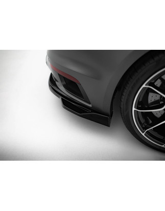 Splitter posteriore (con barre verticali) Porsche 911 Turbo S Sport Package 992 (Cod. M-PO-911-992-T