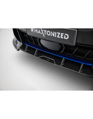 Splitter anteriore in carbonio  BMW X5 M-Pack G05 Facelift (Cod. M-CF-BM-X5-05F-MPACK-FD1-245-P)