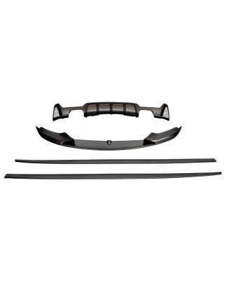 Kit Estetico BMW F32 / F33 / F36 14 Look M Performance 2 Uscite doppio (Cod. E-TCB10271024F308)