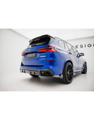  Diffusore posteriore in fibra di carbonio BMW X5 M-Pack G05 Facelift (Cod. M-CF-BM-X5-05F-MPACK-RS1