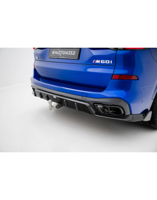  Diffusore posteriore in fibra di carbonio BMW X5 M-Pack G05 Facelift (Cod. M-CF-BM-X5-05F-MPACK-RS1