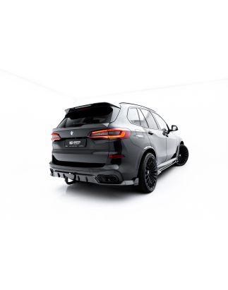  Diffusore posteriore in fibra di carbonio BMW X5 M-Pack G05 Facelift (Cod. M-CF-BM-X5-05F-MPACK-RS1