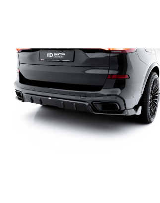  Diffusore posteriore in fibra di carbonio BMW X5 M-Pack G05 Facelift (Cod. M-CF-BM-X5-05F-MPACK-RS1