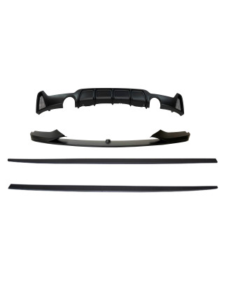 Kit Estetico BMW F32 / F33 / F36 14 Look M Performance 2 Uscite (Cod. E-TCB10271024F318)