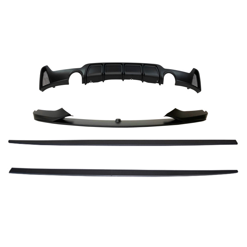 Kit Estetico BMW F32 / F33 / F36 14 Look M Performance 2 Uscite (Cod. E-TCB10271024F318)