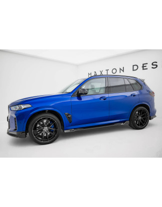 Minigonne in carbonio  BMW X5 M-Pack G05 Facelift  (Cod. M-CF-BM-X5M-F95F-SD1-245-P)