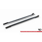 Minigonne in carbonio  BMW X5 M-Pack G05 Facelift  (Cod. M-CF-BM-X5M-F95F-SD1-245-P)
