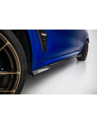 Splitters set in carbonio BMW X5 M-Pack G05 Facelift (Cod. M-CF-BM-X5-05F-MPACK-SET)
