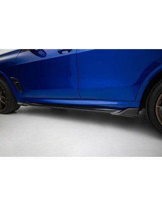 Splitters set in carbonio BMW X5 M-Pack G05 Facelift (Cod. M-CF-BM-X5-05F-MPACK-SET)