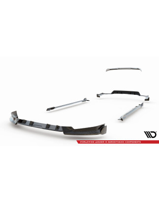 Splitters set in carbonio BMW X5 M-Pack G05 Facelift (Cod. M-CF-BM-X5-05F-MPACK-SET)